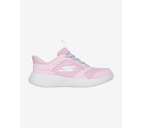 Skechers Girl's Go Run 400 V2 Tetra Speed Sneakers, Light Pink Synthetic/Textile, 1 UK Child