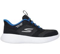 Skechers Go Run 400 V2 Turbo-Brisk Sneaker, Black Synthetic/Textile/Royal Trim, 11.5 UK Child