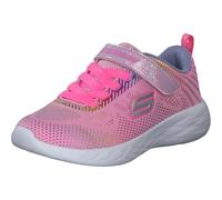 Skechers GO RUN 600 SHIMMER SPEEDER, Girl's GO Run 600 Shimmer Speeder Trainers, Pink (Light Pink Mesh/Multi Foil Trim Lpmt), 12.5 Child UK (31 EU)
