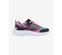 Skechers Go Run 650 Shoes Pink Black Blue Kids - 30