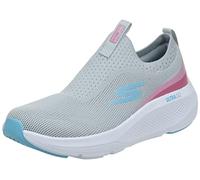 Skechers Go Run Elevate Knit Slip On, Women's Sneakers, 10,11,5,5.5,6,6.5,7,7.5,8,8.5,9,9.5 M Womens Adult, Grey and Pink, 7 UK