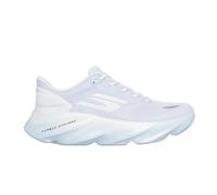 Skechers Go Run Max Road 7 Aero Burst Women's Running Shoes | UK 5 in White/Light Blue