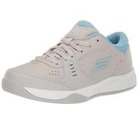 Skechers Go Train Viper Court Smash - Pickleball Gray/Blue 7.5 B (M), Gray/Blue, 7.5