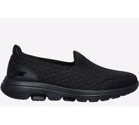 Skechers Girl's Go Walk 5 Moving on Sneaker, Black, 13.5 UK