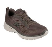 Skechers Go Walk 6 Avalo men's taupe mesh comfort-insole trainer #SK216209