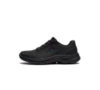 Black Skechers Womens GOwalk 6 Iconic Vision Lace Up Trainers UK Size 4 (EU 37)
