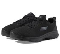 Skechers GO WALK 7 CLEAR PATH, Women's Sneaker, Black, 2 UK
