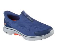 Skechers GO WALK 7 Easy On Evolution Textile Mens Navy Trainers - Size UK 10