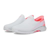 Skechers Go Walk 7 Mia Hands Free Slip-Ins White/Pink 10 B (M)