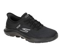 (5 (Adults')) GO WALK 7 - Valin | Black | Women's Comfort Slip-in Trainers