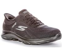 Skechers GO Walk 7 Womens Shoes, Black/Black, 7