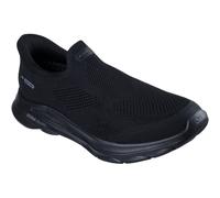 Skechers Slip-On Sneakers GO WALK 8 Pelayo Black Textile/Synthetic Vegan Machine Washable UK 12