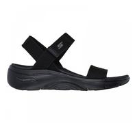 Skechers Go Walk Arch Fit 2.0 Black Women's Arch Support Sandals