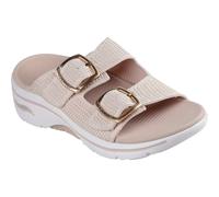 Skechers Arch Fit 2 Arizona BLSH Blush Pink Womens Slide Sandals 140871 in a Plain Textile in Size 7