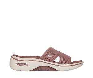 Skechers Go Walk Arch Fit 2.0 Sandal Slide Sandal BLACK SIZE 5
