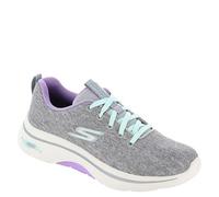 Skechers Go Walk Arch Fit 2.0 - Vivid Sunset, Gray/Lavender, 3.5 UK