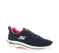 Skechers Go Walk Arch Fit- Unify Navy/Coral 7.5 UK