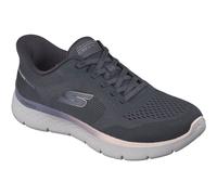 Skechers Go Walk Flex Azriel Textile Women's Charcoal Textile/Trim Trainers UK 7