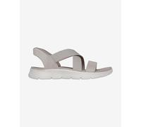 Skechers Women's Go Walk Flex Sandal-Glimmer Up Hands Free Slip-ins, Taupe, 6 UK