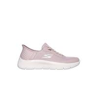 Skechers Slip Ins Go Walk Bungee MVE Mauve Womens trainers 124836 in a Plain Textile in Size 5