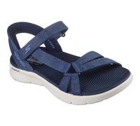 Skechers Go Walk Flex Illuminate Sandals Womens Ladies Blue Sandals Size 4-8