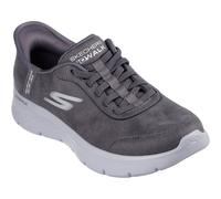 Skechers Women's Go Walk Flex Mali Slip-On Sneakers, Charcoal Textile/Trim, 4 UK