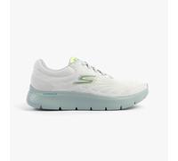 Skechers GO WALK FLEX Mens Activewear Lace-Up Trainers-White/Grey