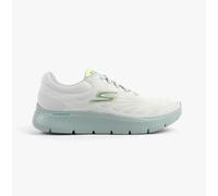 Skechers GO WALK FLEX Mens Activewear Lace-Up Trainers-White/Grey