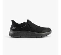 Skechers GO Walk Flex Ojai Mens Mesh Slip-On Activewear Black Fitness Trainers