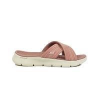 Skechers O-T-G Womens GO Walk Flex Sandal Impressed, Mauve Textile, 6 UK