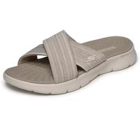 Skechers GO Walk Flex Sandal Impressed Women's Vegan Slide Sandals with Memory Foam Straps