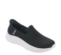 Skechers Women's Slip-In Sneakers Go Walk Flex Relish Hands-Free Black/White 3.5 UK Wide