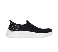 Skechers Go Walk Flex Sunset Rose Slip-Ins Trainer BLACK SIZE 6 1/2