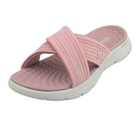 Skechers Women's On-the-go Go Walk Flex Sandal - ImpressedSlide Sandal | Spring Summer Collection | Mules Sandal | Slip On | Lightweight