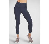 Skechers Women's High Waisted 7/8 Legging Knit - Blue Iris, Navy, Size Xxl, Women Navy