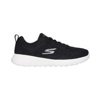 SKECHERS Womens Go Walk Joy Violet Trainers Black/Rose Gold 3