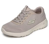 Skechers Go Walk Joy Womens Runners Trainers Lace Up Comfort Taupe 5 (38)