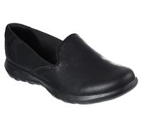 Skechers GO WALK LITE - QUEENLY, Girl's GO Walk LITE-QUEENLY, Black (Black Textile/Trim Bbk), 3 UK (36 EU)