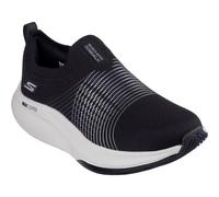 (8 (Adults')) GO WALK Max Walker - Sally | Black/White | Women's Classic Comfort Trainers