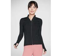 Skechers Ladies Full Zip Jacket Cardigan Sport Gym Stretch Running Training Yoga