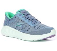 Skechers Go Walk Now Vegan Sporty Relaxed Knit Mens Trainers In Blue UK 3 - 8