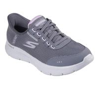 Skechers Go Walk Slip Ins Flex Clear Creek Womens Ladies Grey Waterproof Trainer