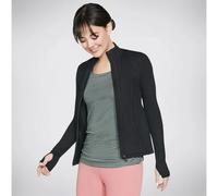 Skechers Goflex Jacket Womens Zip Up Activewear Black Jackets
