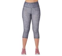 (, ) Skechers Goflex Printed Capri Women's Black Sports Leggings