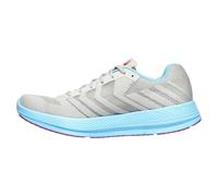 Skechers GOrun Razor+ Running Shoes Grey/Aqua/Pink
