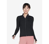 Skechers Womens Go Walk Mesh Jacket Colour: Black, Size: Large