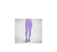 Skechers Performance Gowalk Wear High-Waisted 7/8 Purple Nylon Women's Sports Leggings L