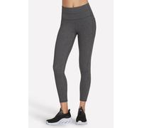 Skechers GOWALK Wear High-Waisted 7/8 Womens Grey Sports Leggings Nylon - Size Large