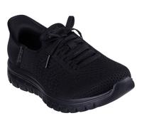 Skechers Graceful First Blush Textile Womens Black Trainers - Size UK 3