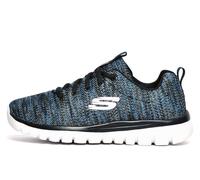 Skechers Graceful Memory Foam Womens Trainers Size: 4 Colour : Navy / Blue / Black